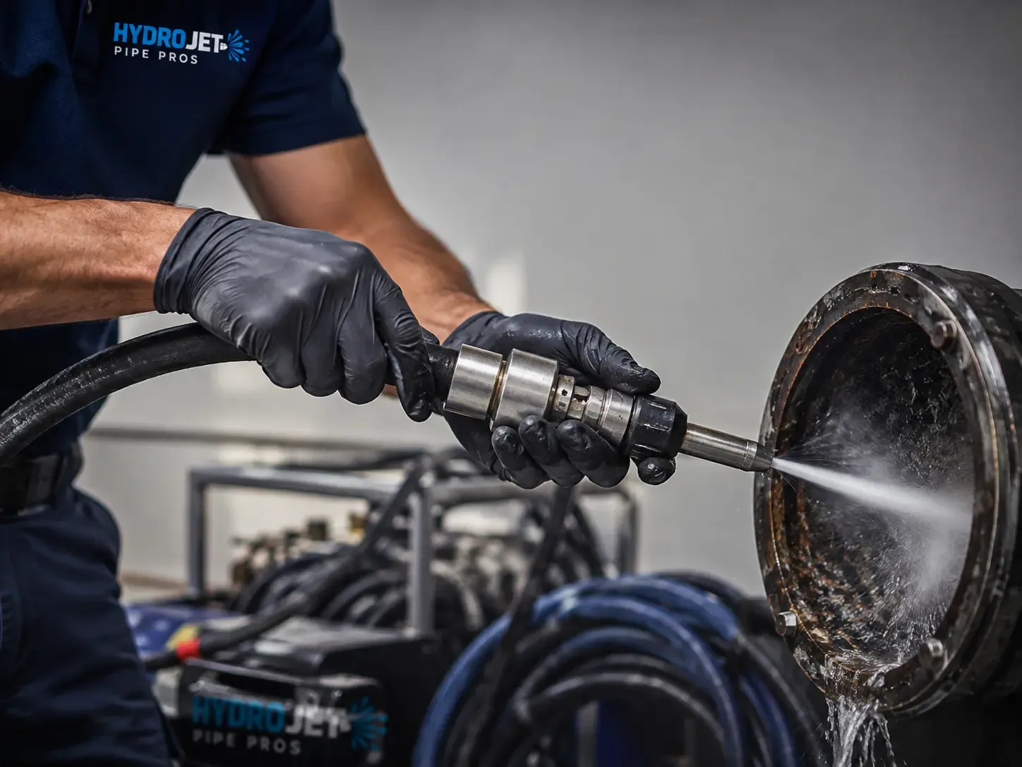 Hydro Jet Pipe Descaling in Wallace, CA